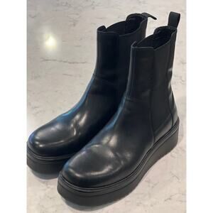 Vagabond Women‎ Tara Leather Platform Chelsea Pull On Boots Size 10.5